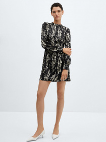 Платье мини MANGO Cole модель 67090461_99 Фото