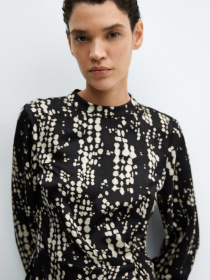 Платье мини MANGO Cole модель 67090461_99 Фото