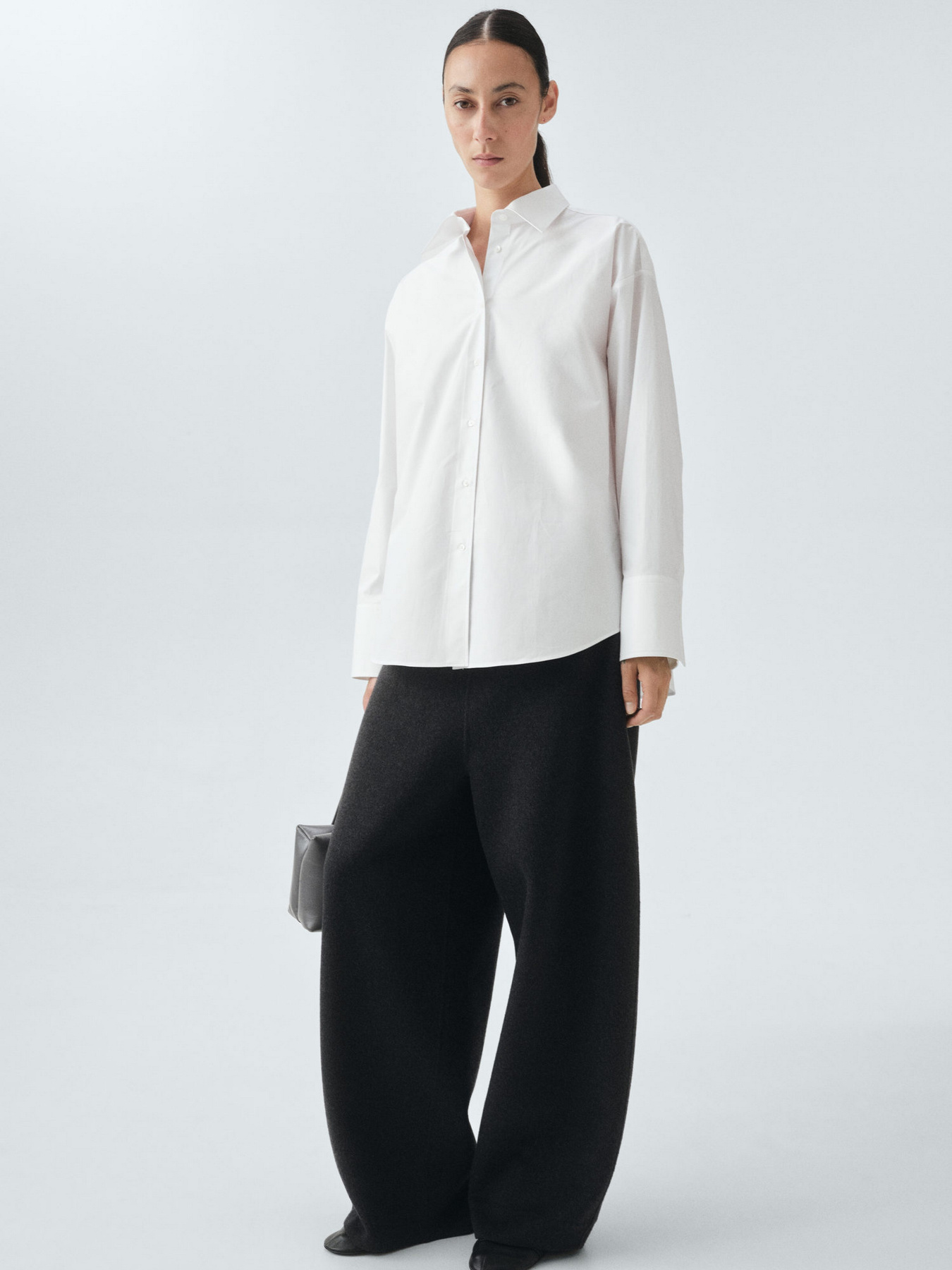 Рубашка повседневная MANGO модель 17096359_1 Фото