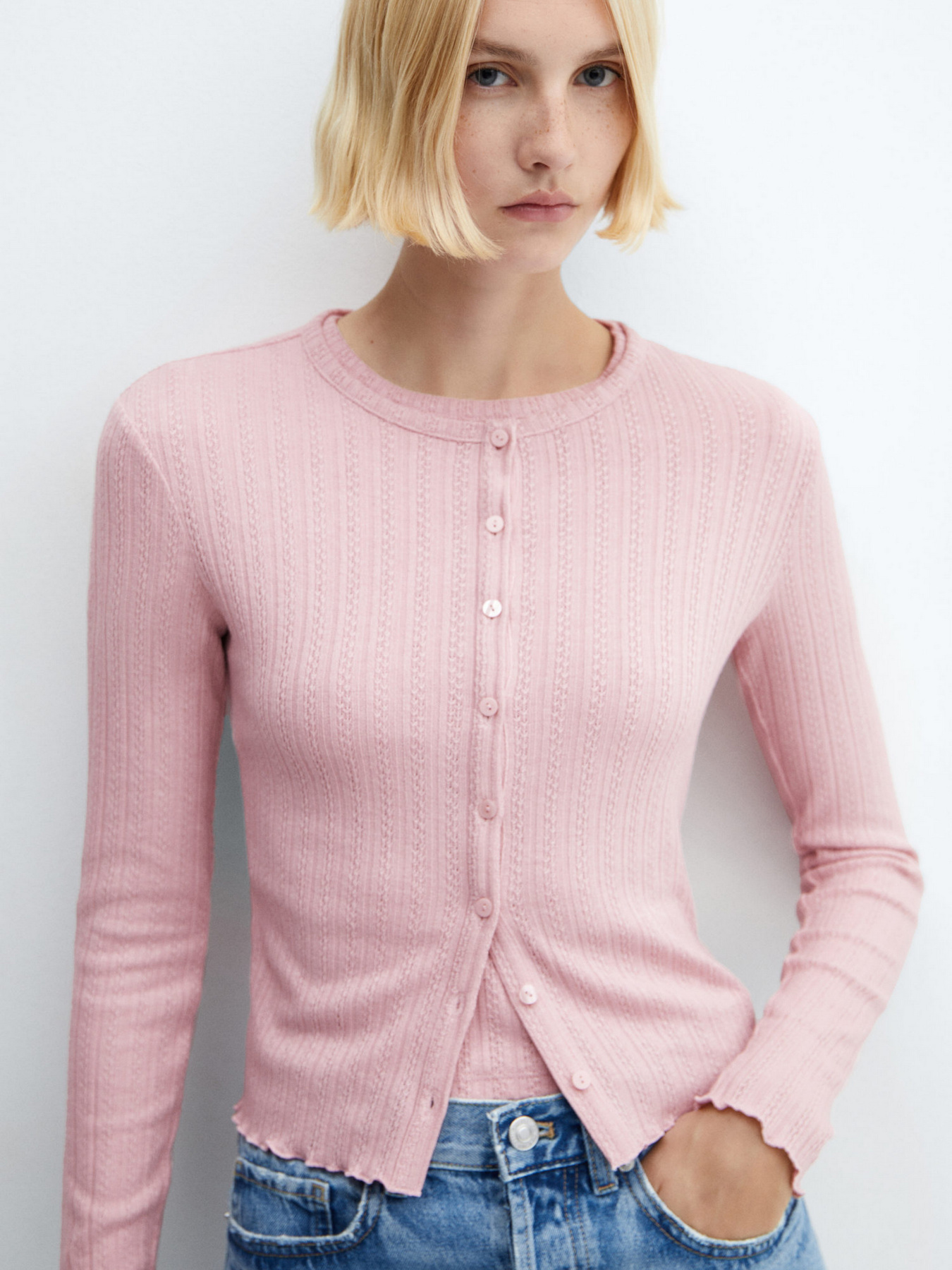 Кардиган MANGO Lyra модель 67090466_85 Фото