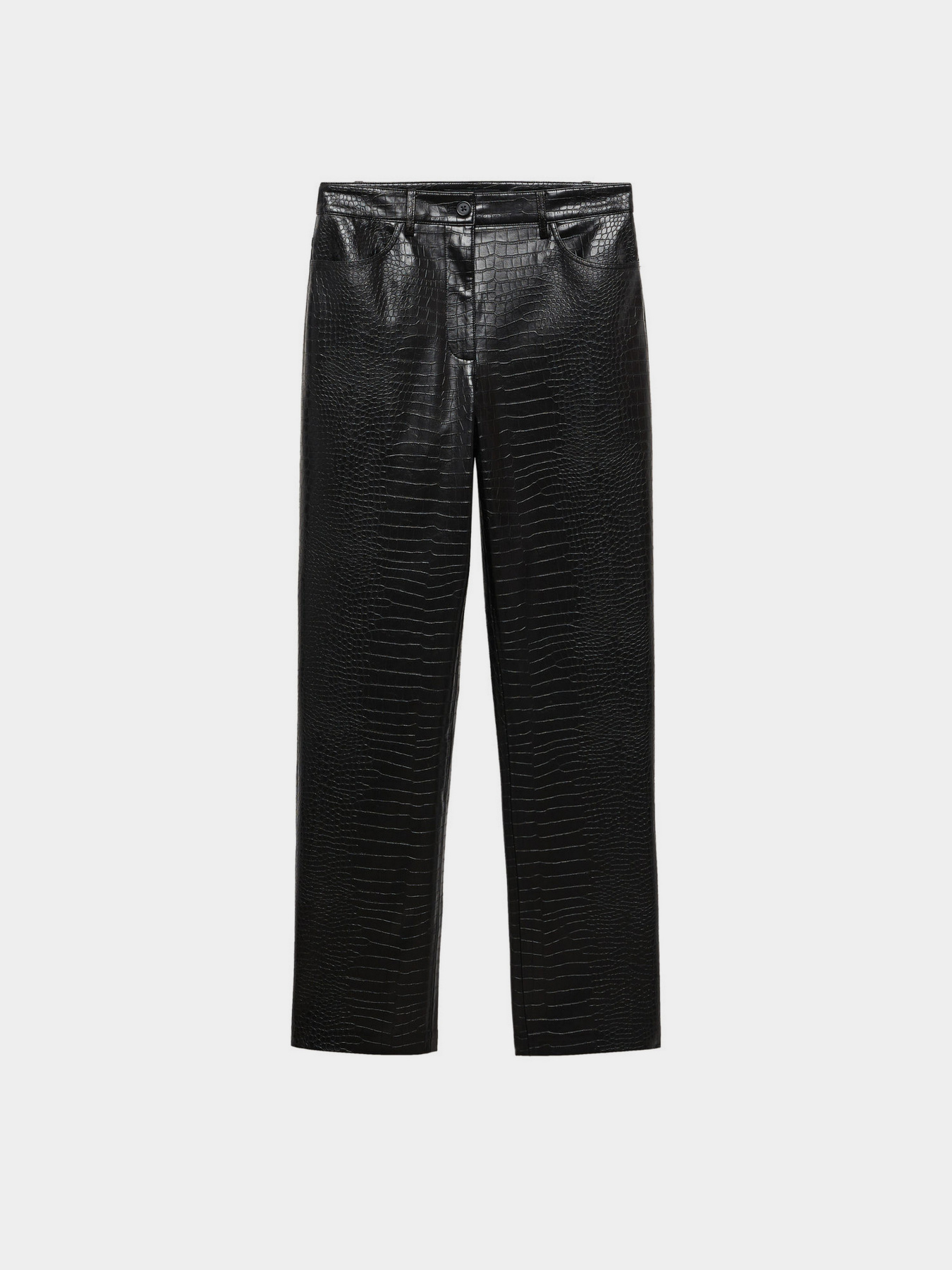 Повсякденні штани MANGO Croco модель 67090468_99 Фото