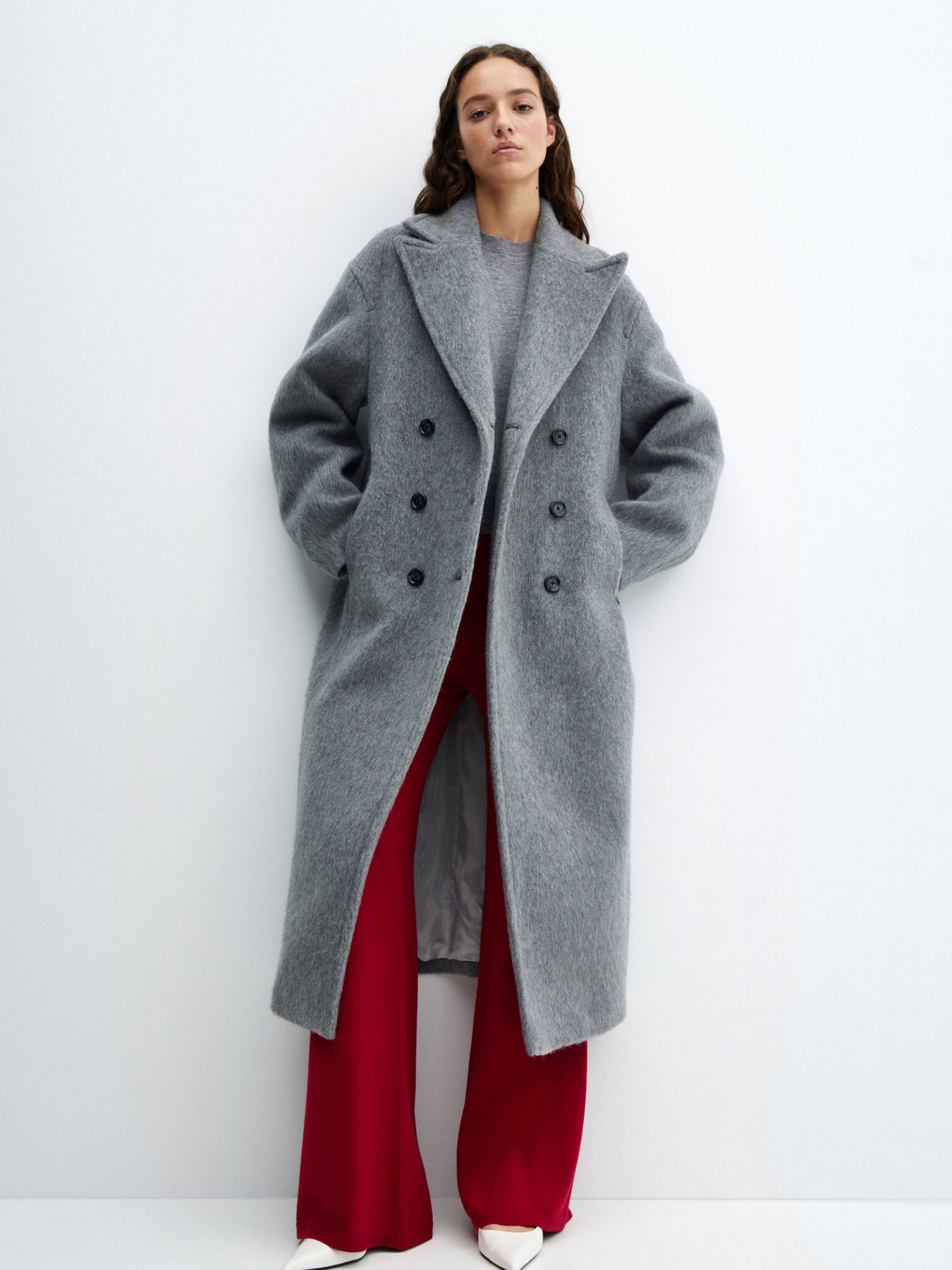 Брюки повседневные MANGO Vieira модель 67090473_70 Фото