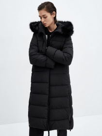 Зимняя куртка MANGO Deluxy модель 67090646_99 Фото