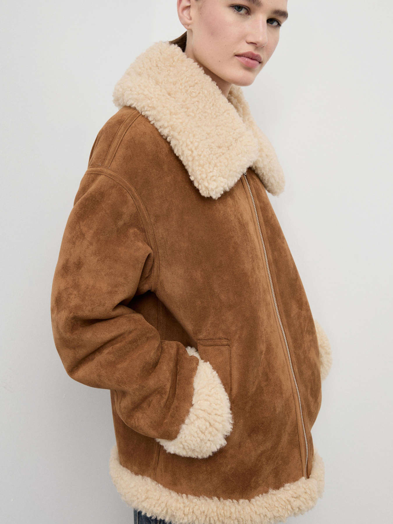 Дубленка MANGO модель 17057804_30 Дубленка MANGO модель 17057804_30 Фото