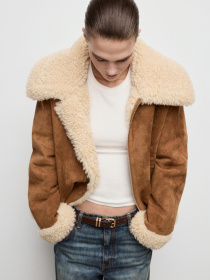 Дубленка MANGO модель 17057804_30 Фото