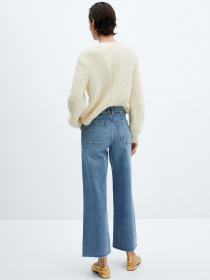 Широкие джинсы MANGO Catherin модель 67940378_TM Фото