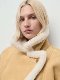 Дубленка MANGO модель 17078634_9 Фото