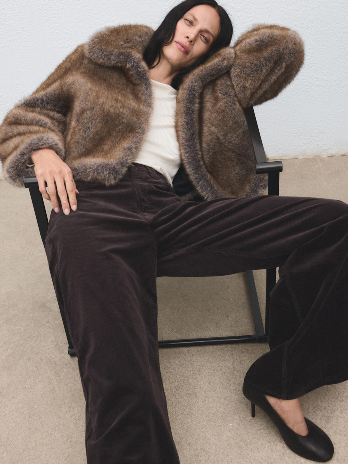 Широкие джинсы MANGO модель 17057780_32 Фото