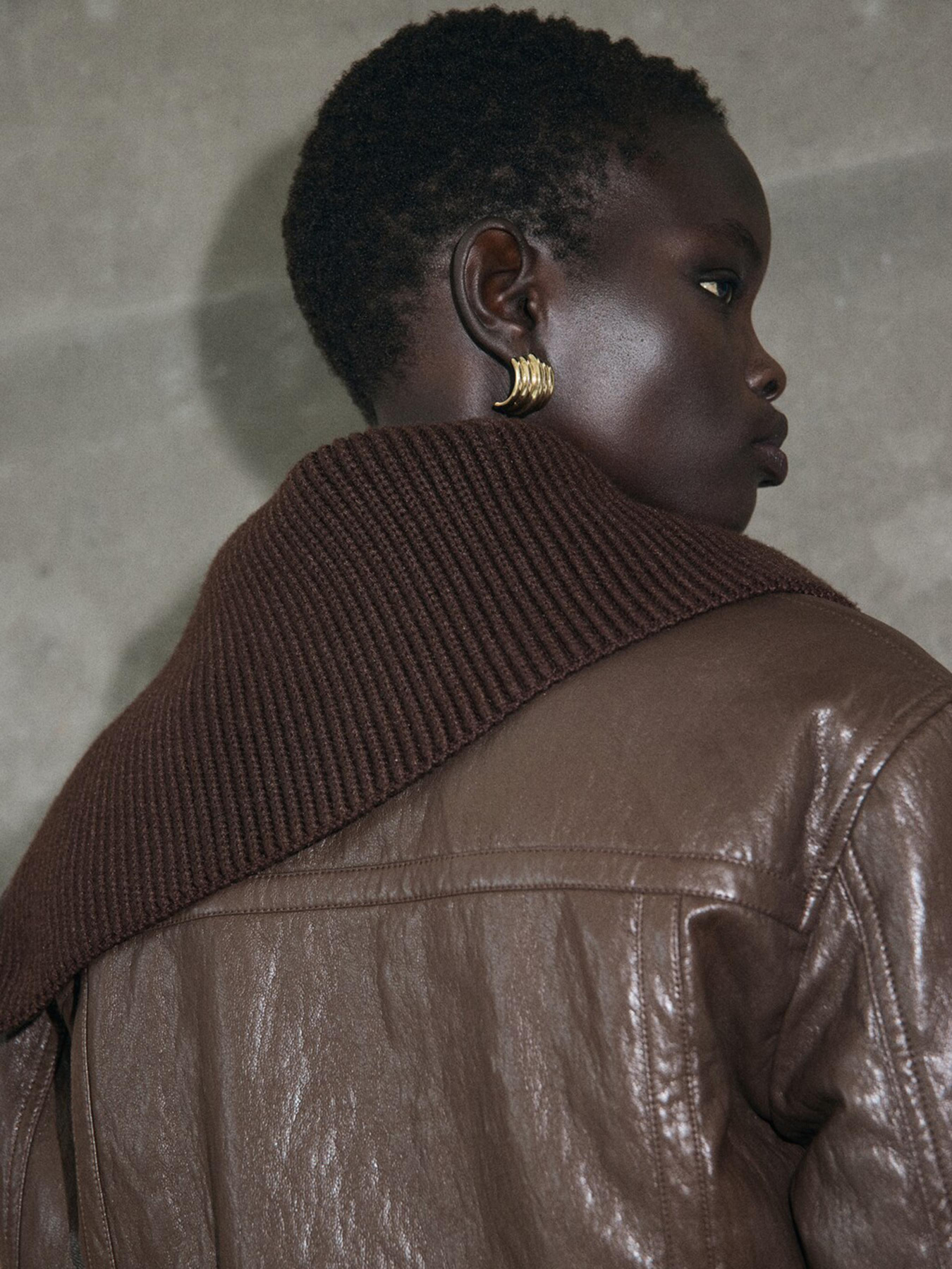 Куртка кожаная MANGO модель 17097136_30 Фото