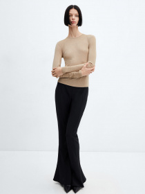 Лонгслив MANGO Secondbi модель 67810471_30 Фото