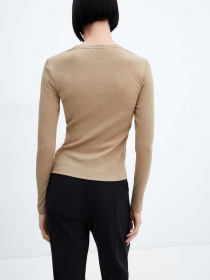 Лонгслив MANGO Secondbi модель 67810471_30 Фото