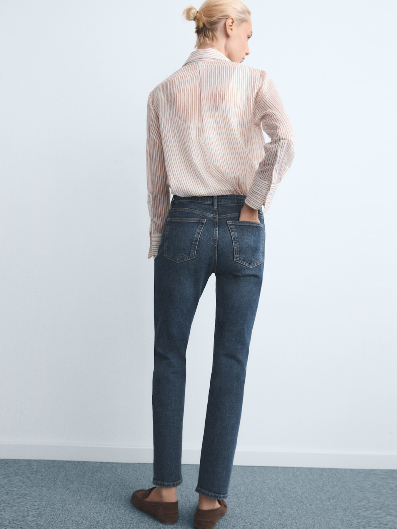 Прямые джинсы MANGO модель 17025172_TO Фото