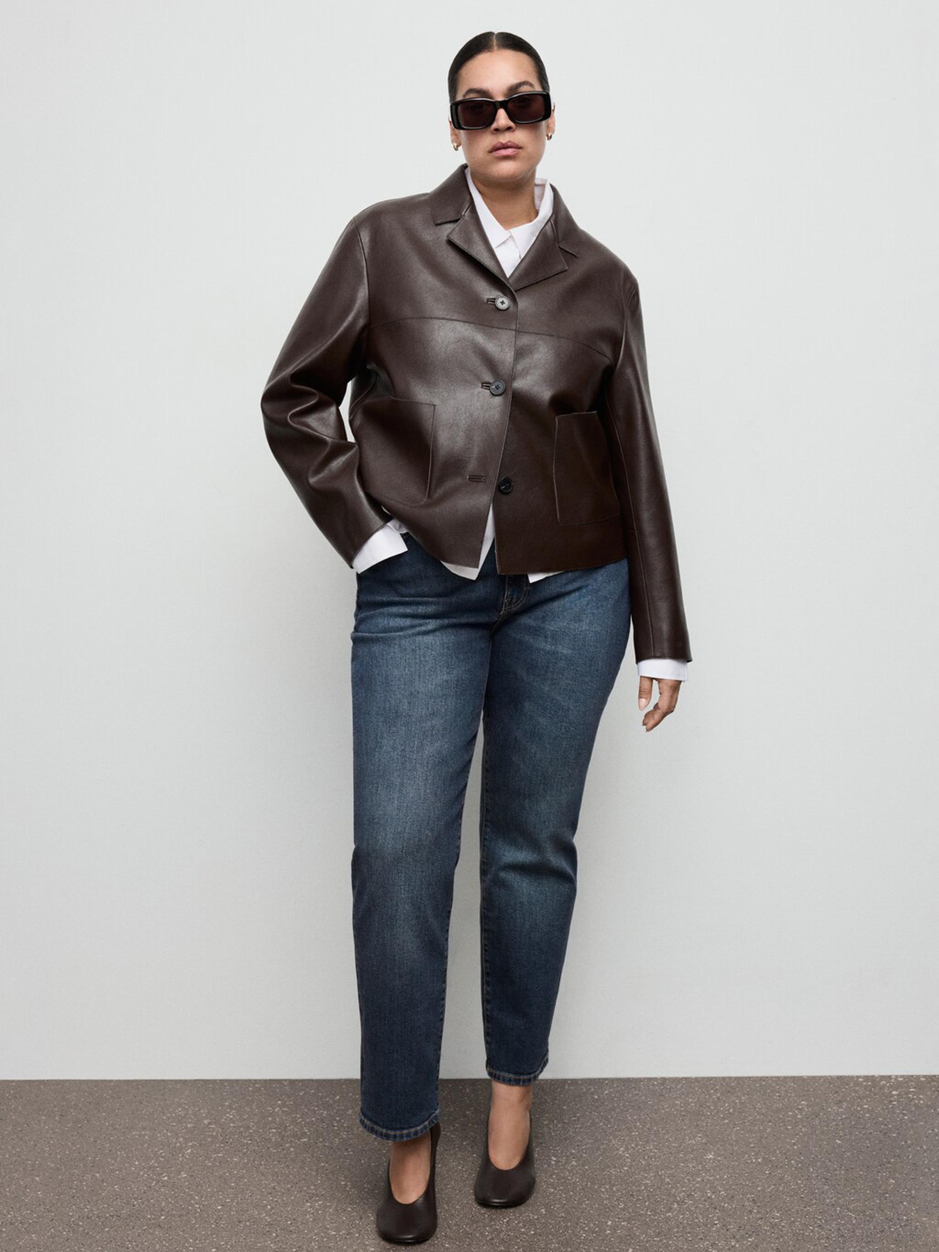 Прямые джинсы MANGO модель 17025172_TO Фото