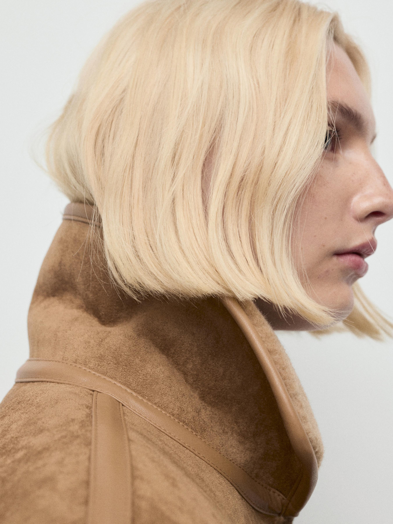 Дубленка MANGO модель 17077900_9 Фото