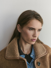 Дубленка MANGO модель 17077900_9 Фото