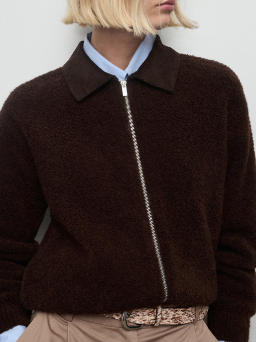 Бомбер MANGO модель 17057813_30 Фото