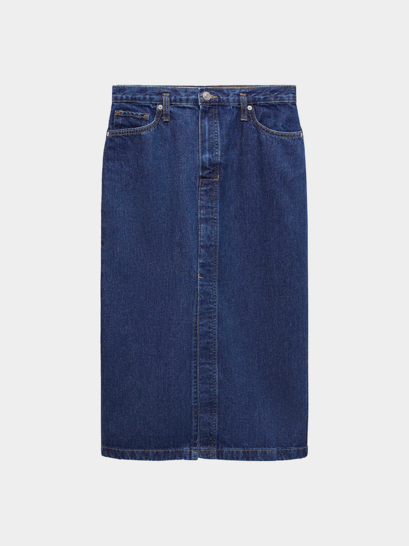 Джинсовая юбка MANGO Soleil модель 67090440_TO Фото