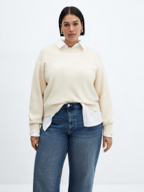 Широкие джинсы MANGO Denver модель 67003266_TO Широкие джинсы MANGO Denver модель 67003266_TO Фото