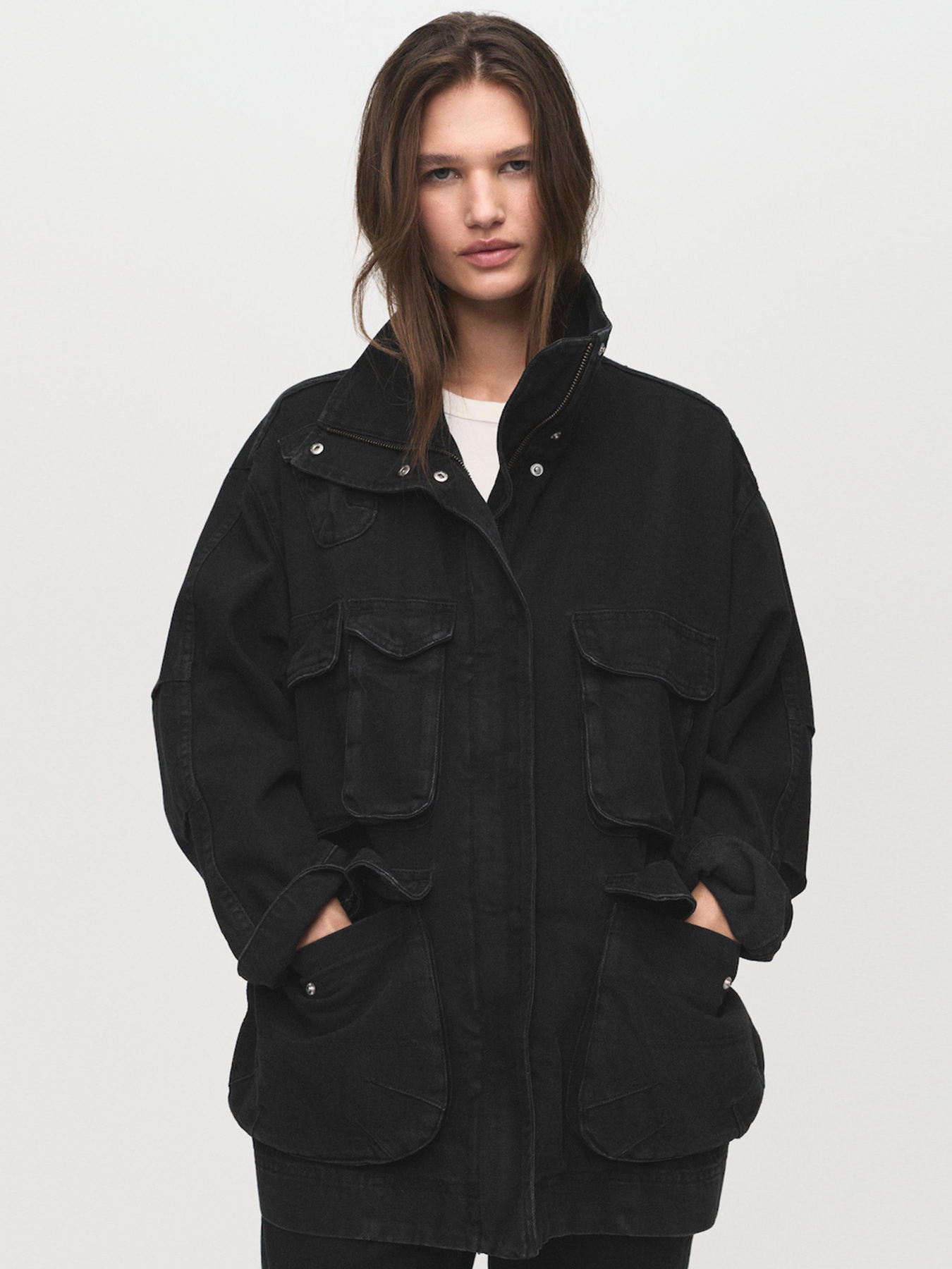 Демисезонная куртка MANGO модель 17054141_TN Фото