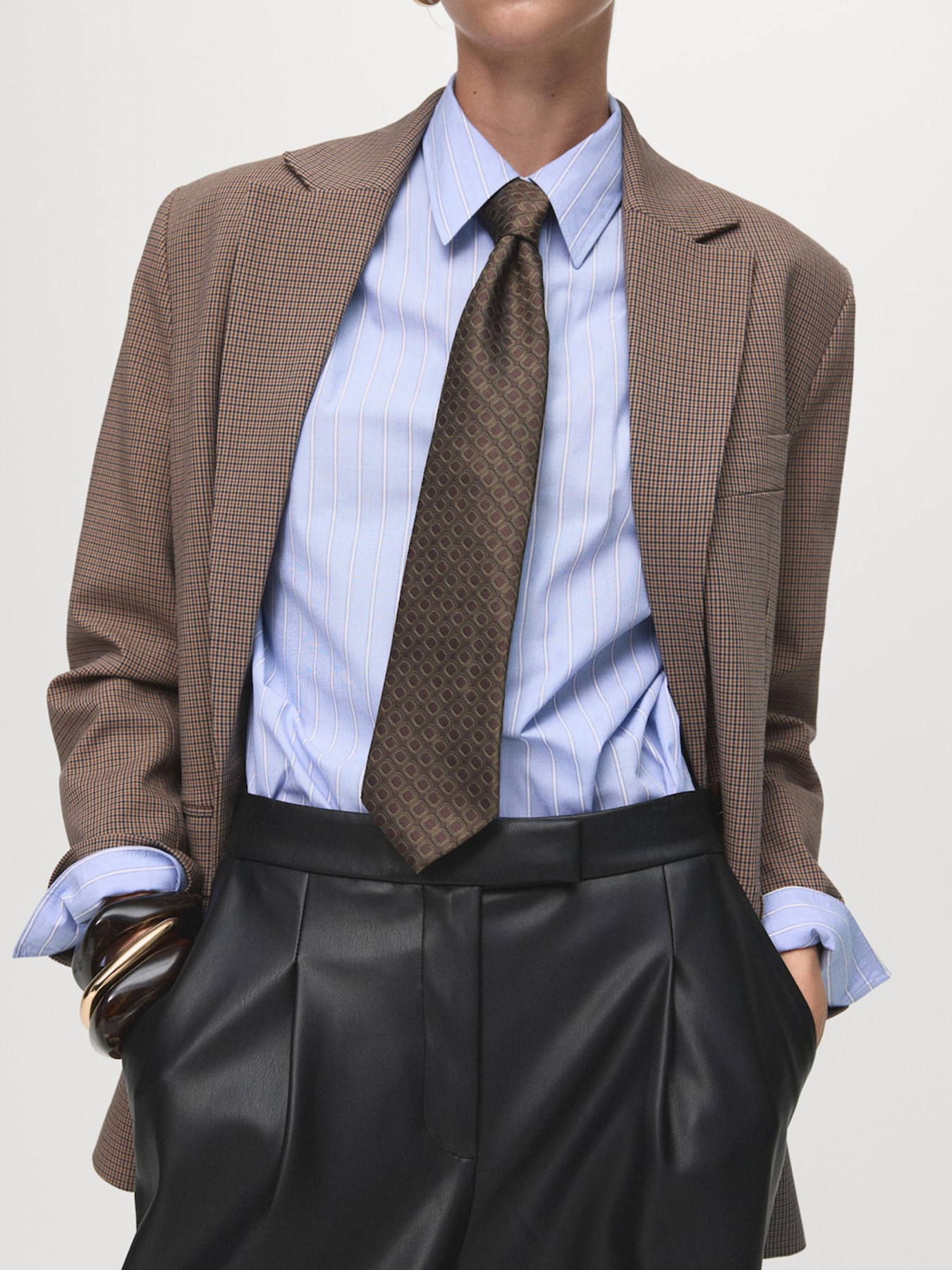 Брюки повседневные MANGO модель 17085976_99 Фото