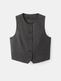 Жилет классический MANGO модель 17087811_30 Фото