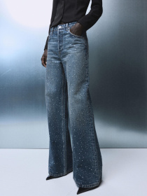 Широкие джинсы MANGO модель 17017822_TM Фото