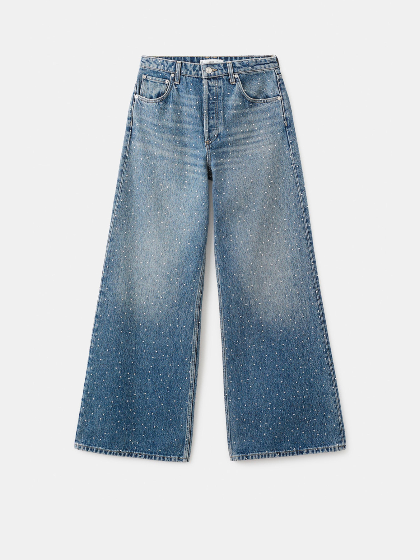 Широкие джинсы MANGO модель 17017822_TM Широкие джинсы MANGO модель 17017822_TM Фото