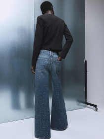 Широкие джинсы MANGO модель 17017822_TM Широкие джинсы MANGO модель 17017822_TM Фото