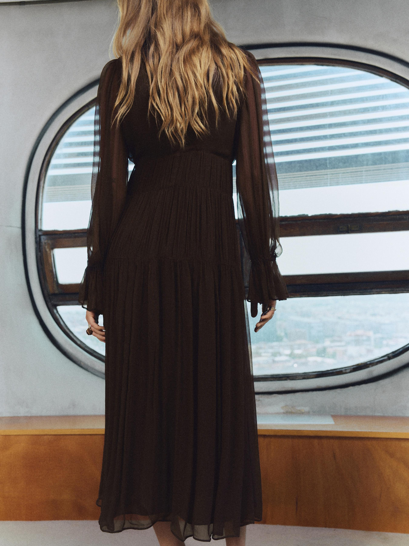 Платье миди MANGO модель 17025815_32 Фото