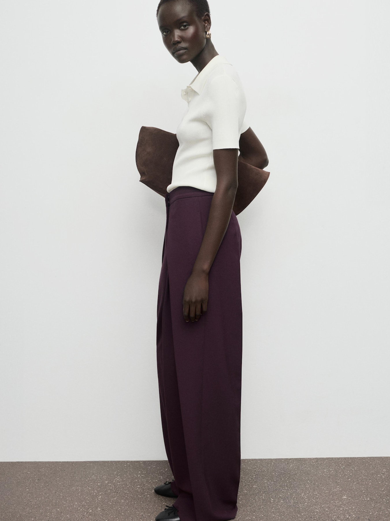 Брюки классические MANGO модель 17087909_76 Фото