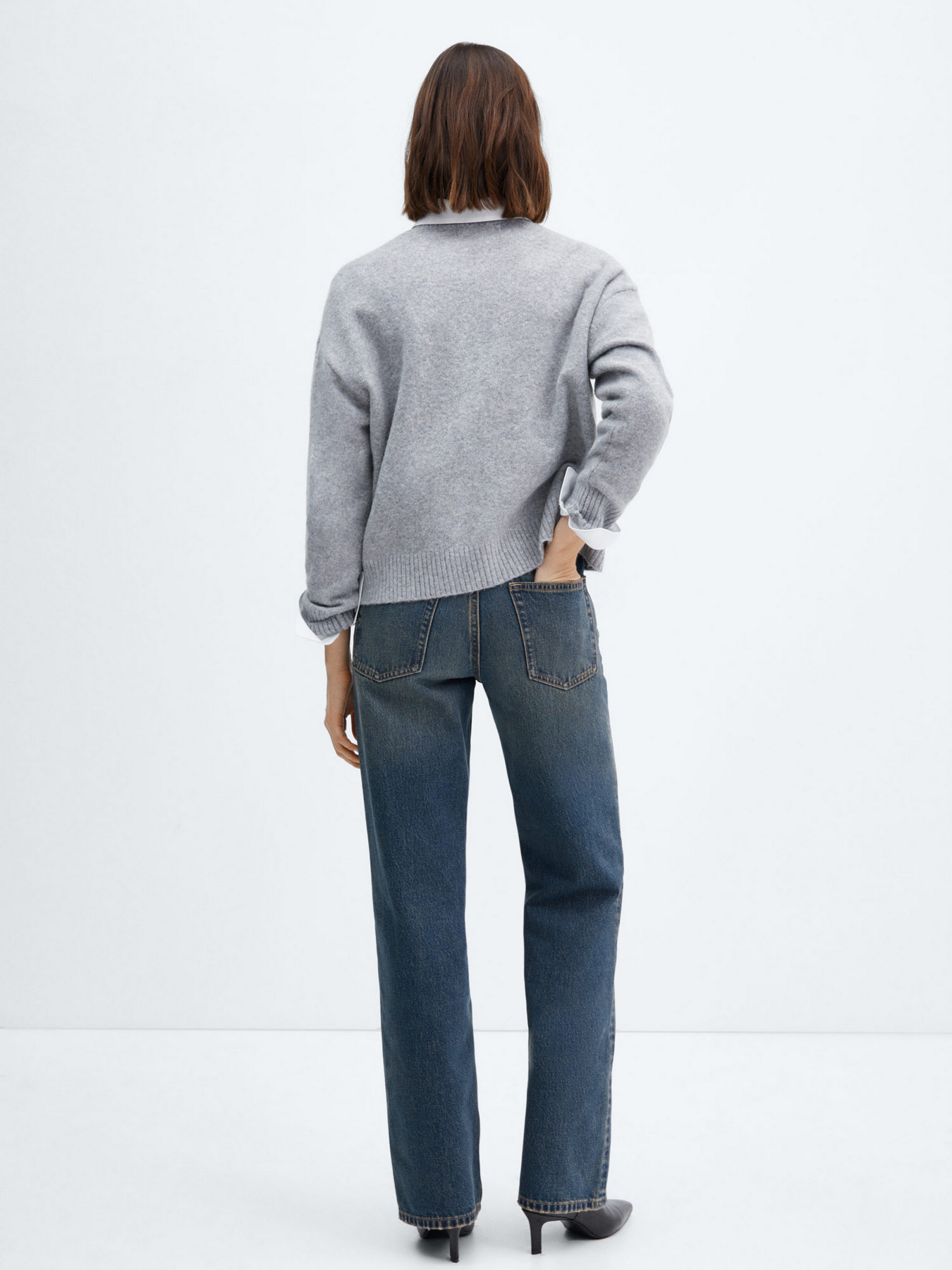 Прямі джинси MANGO Miami модель 67003272_DO Фото