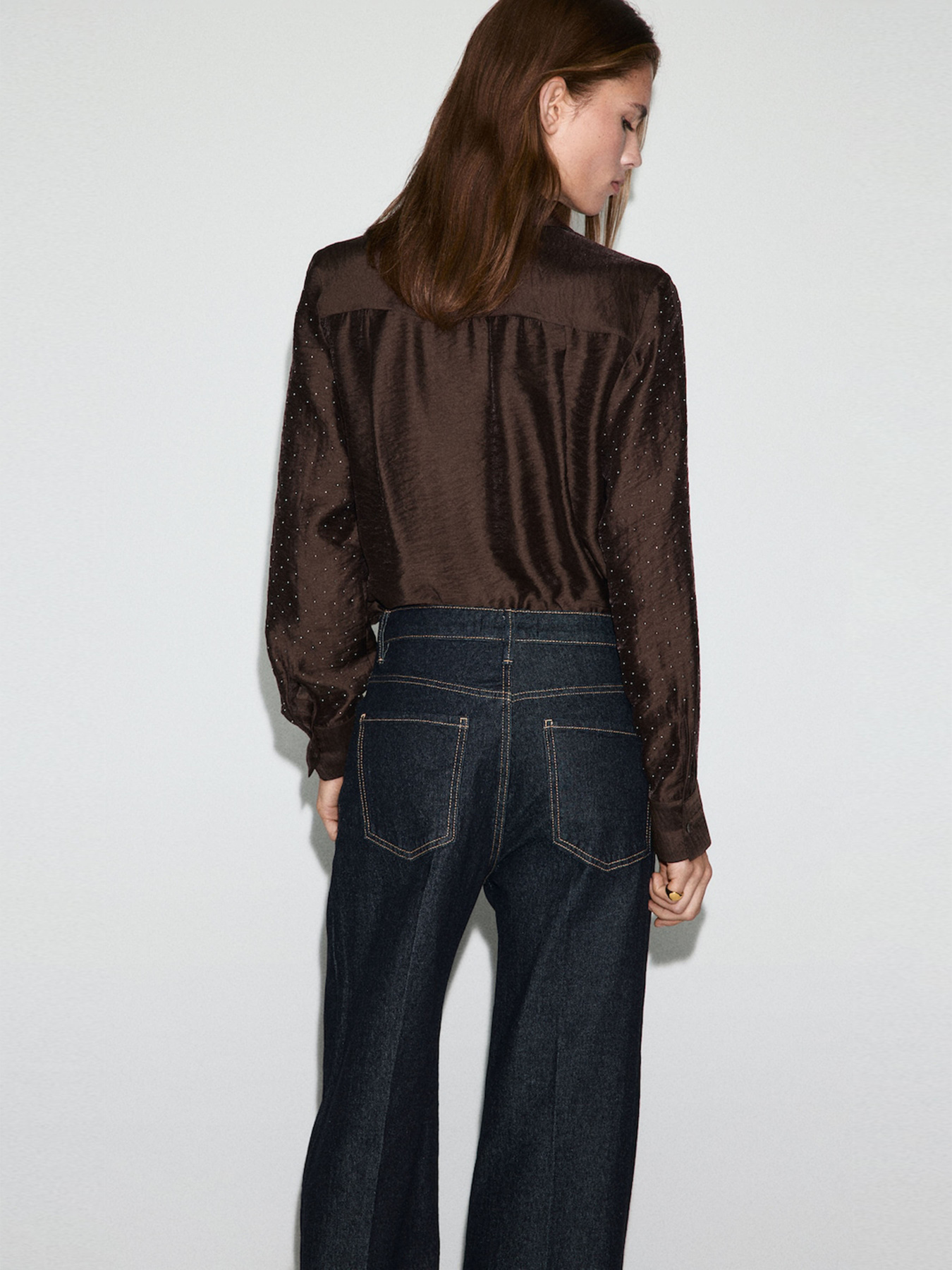 Рубашка MANGO модель 17019109_30 Фото