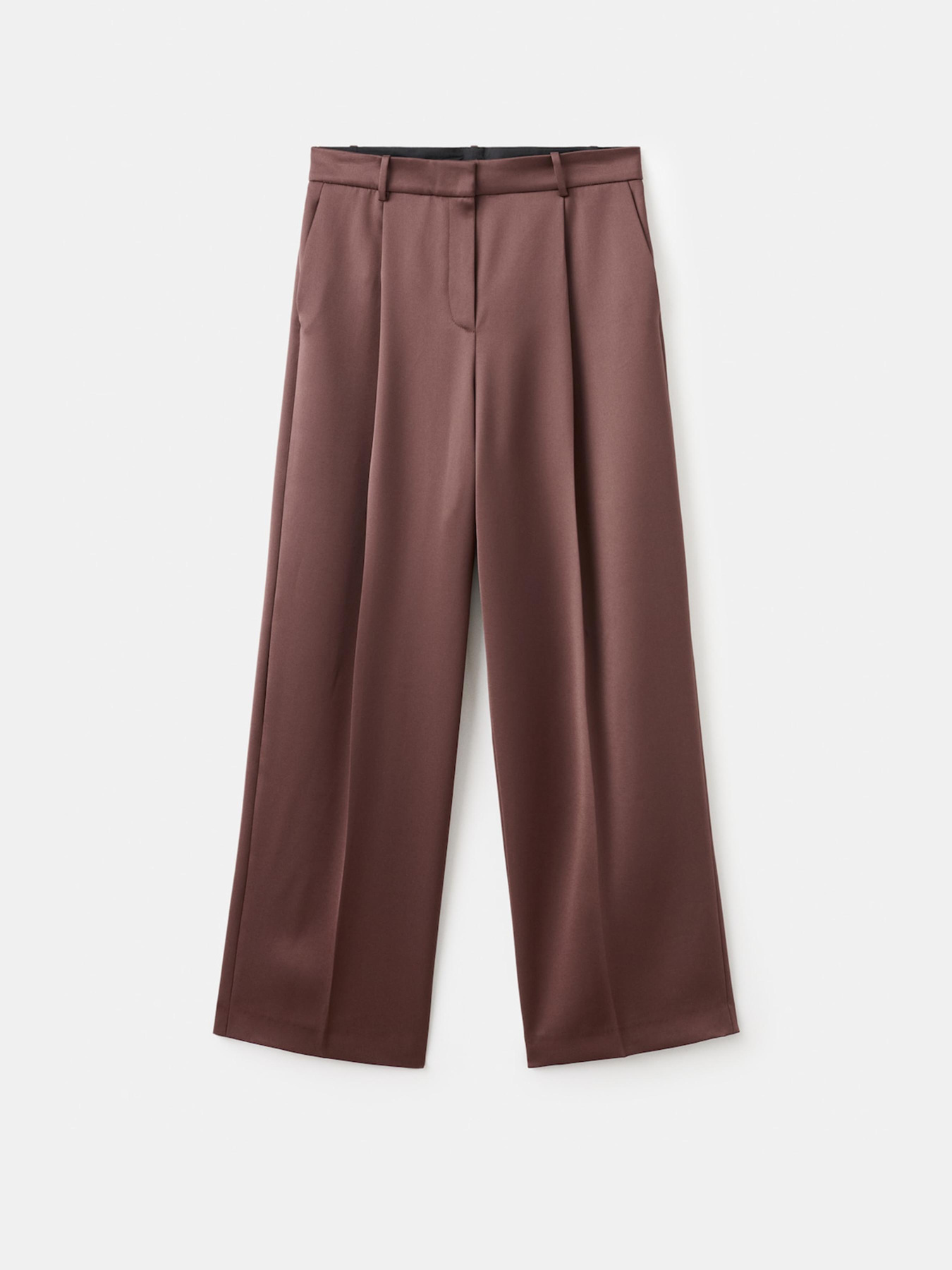 Класичні штани MANGO модель 17039407_30 Фото