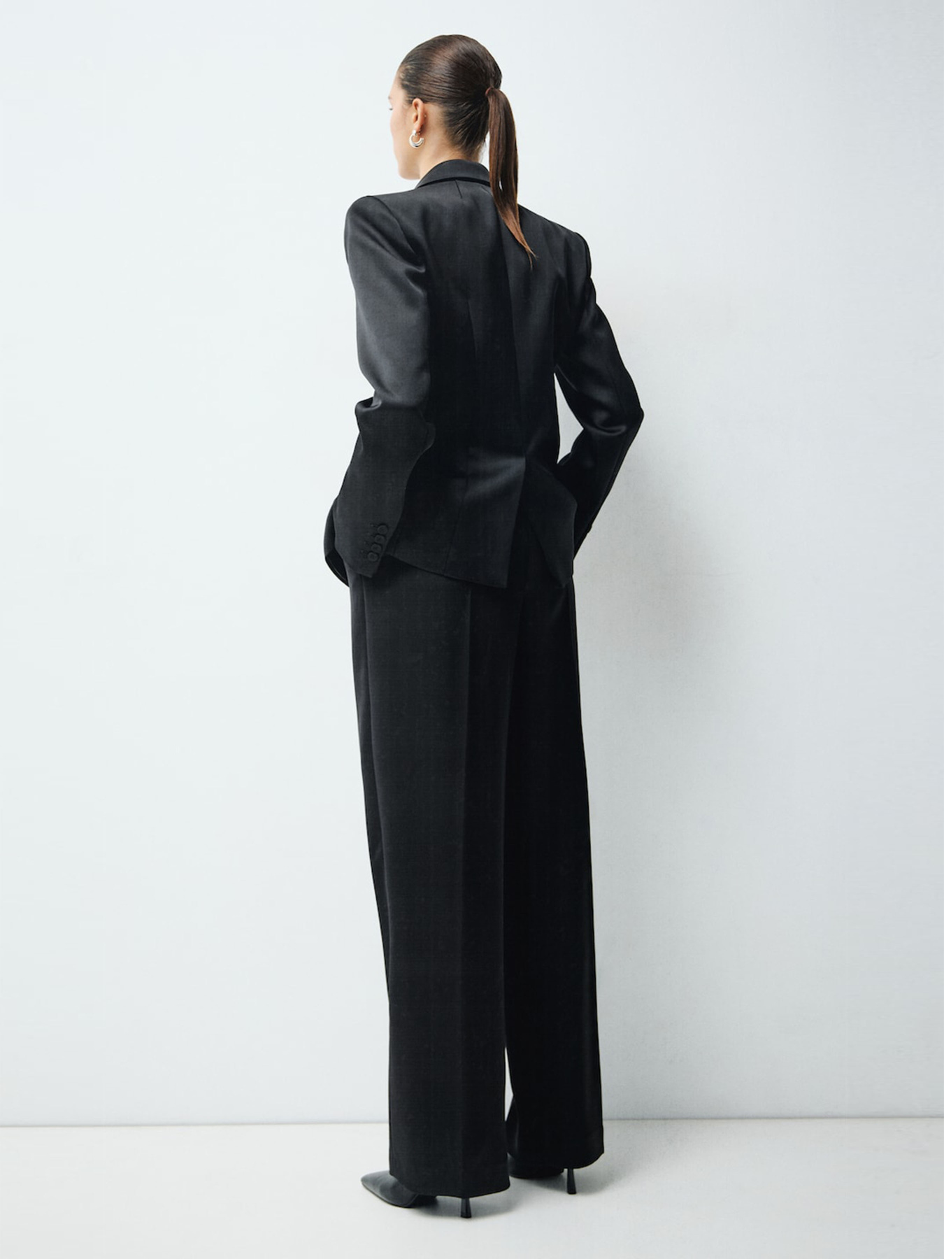 Штани класичні MANGO модель 17039407_99 Фото