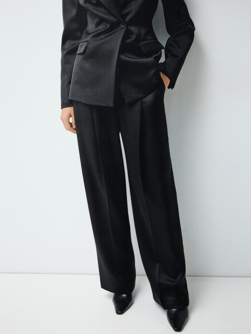 Брюки классические MANGO модель 17039407_99 Фото