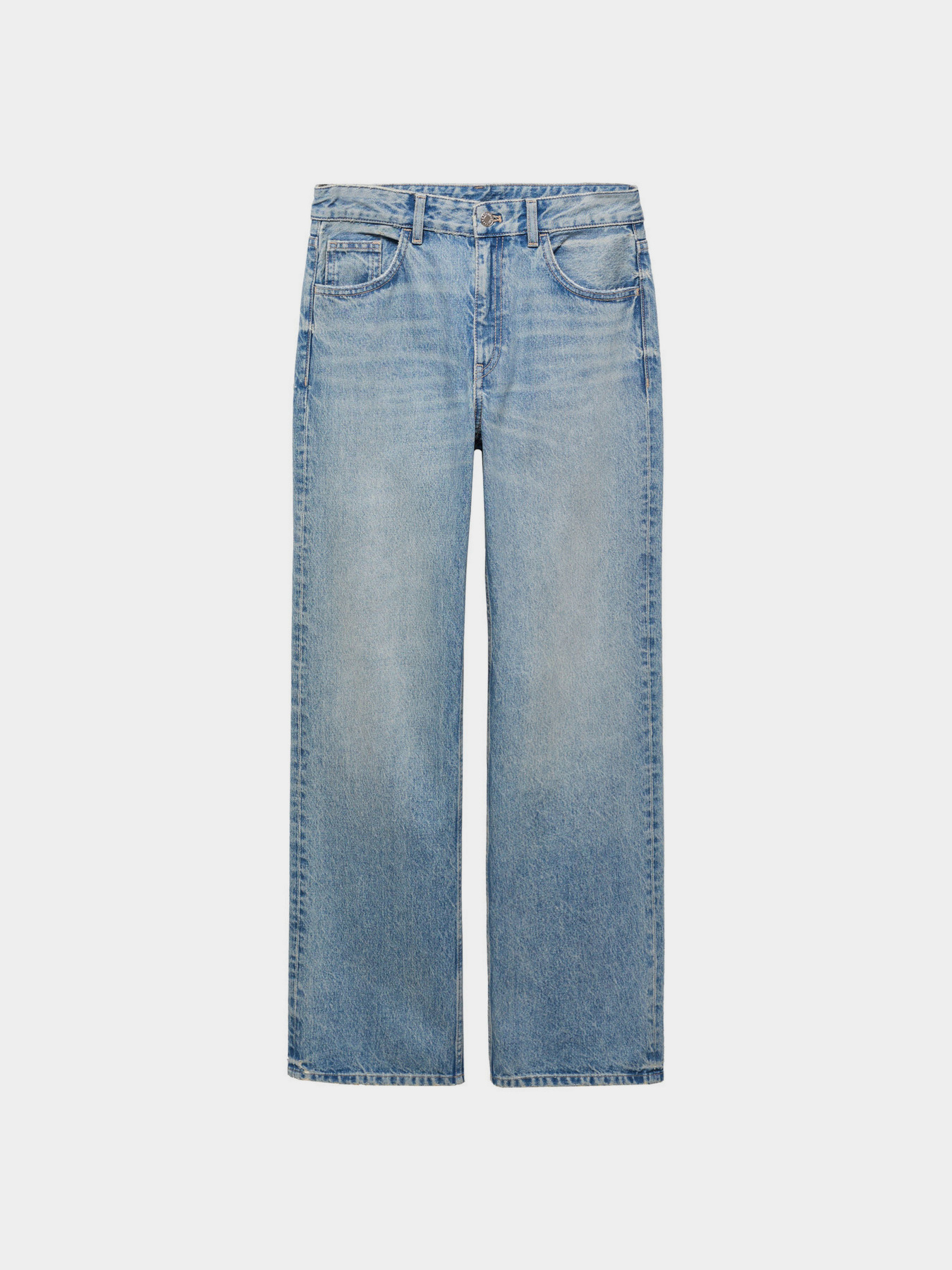 Прямые джинсы MANGO Miami модель 67003273_DC Фото