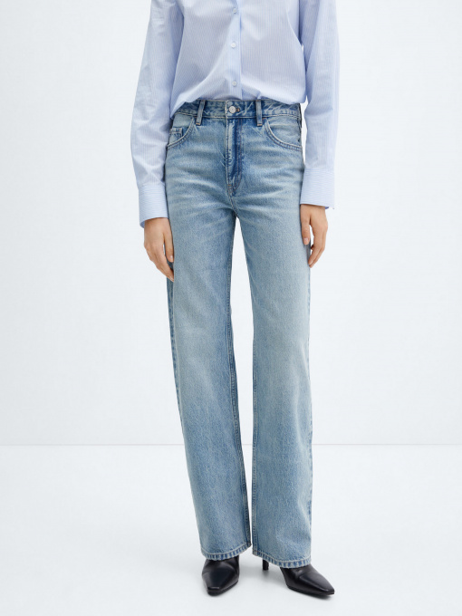 Прямі джинси MANGO Miami модель 67003273_DC Фото