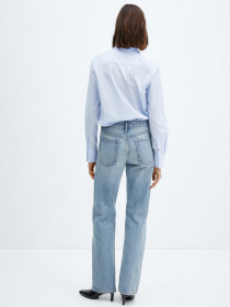 Прямые джинсы MANGO Miami модель 67003273_DC Фото