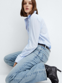 Прямые джинсы MANGO Miami модель 67003273_DC Фото