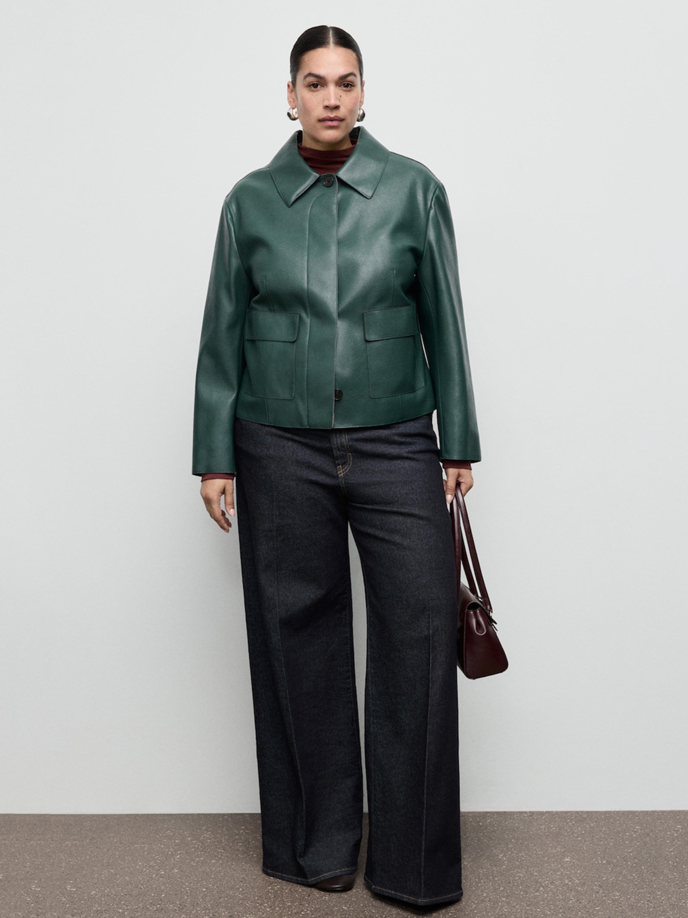 Куртка кожаная MANGO модель 17094433_43 Фото