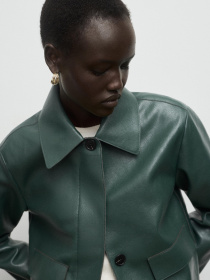 Куртка кожаная MANGO модель 17094433_43 Фото