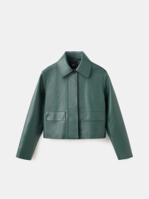 Шкіряна куртка MANGO модель 17094433_43 Фото