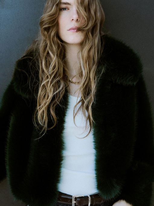 Шуба MANGO модель 17099211_43 Фото