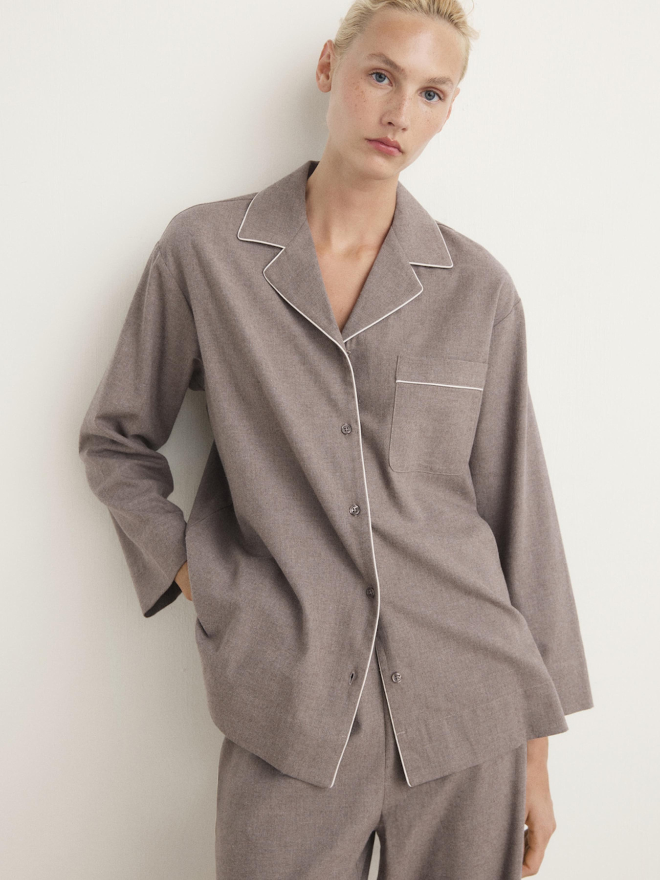 Верх пижамы MANGO модель 17097127_35 Верх пижамы MANGO модель 17097127_35 Фото