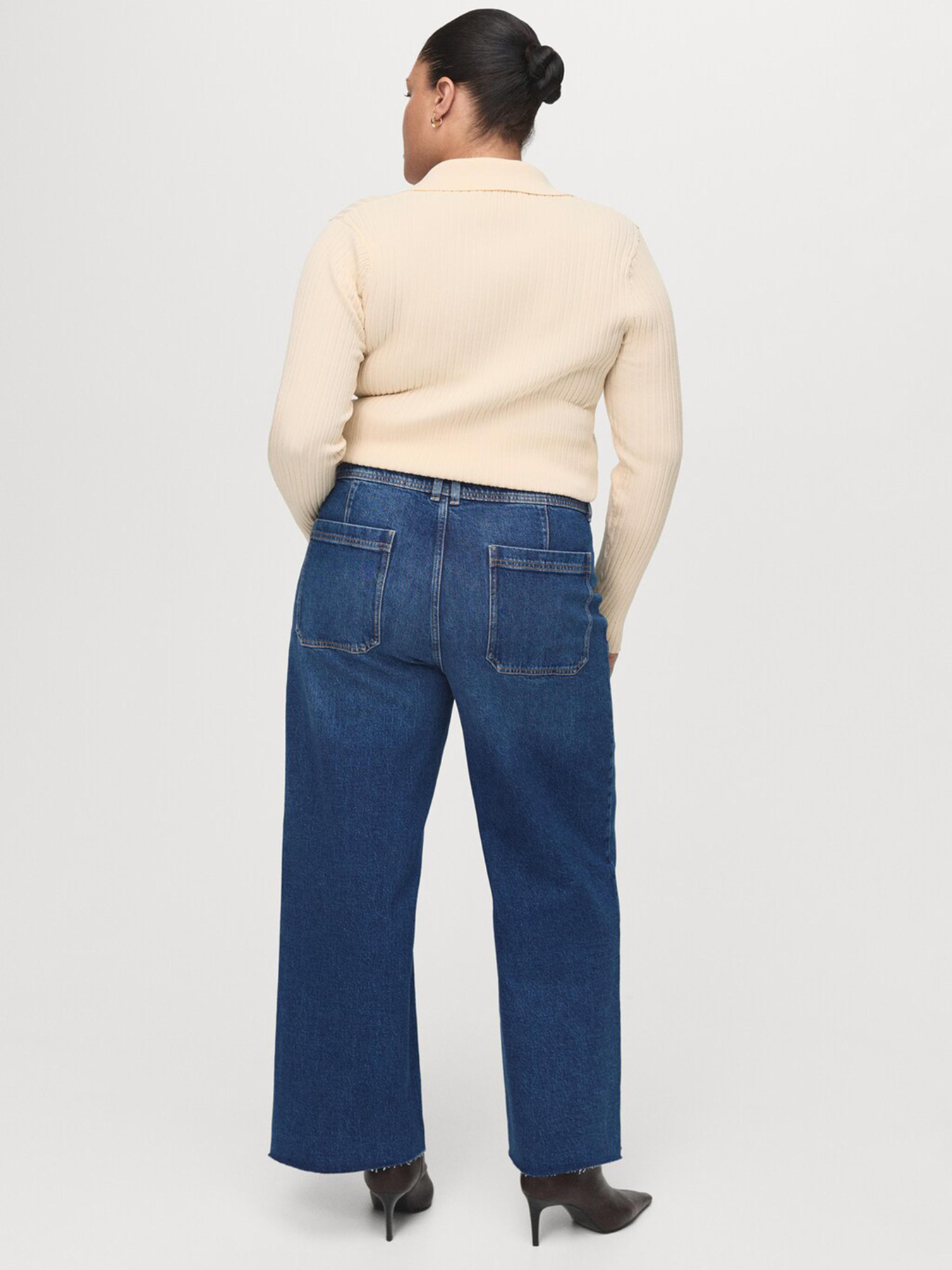 Широкие джинсы MANGO модель 27011233_TO Широкие джинсы MANGO модель 27011233_TO Фото