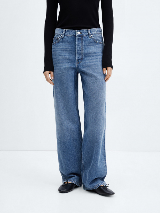 Широкие джинсы MANGO Massy модель 67023263_TM Фото