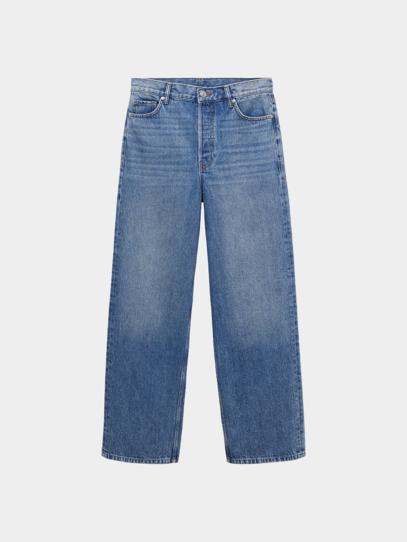 Широкие джинсы MANGO Massy модель 67023263_TM Фото