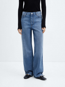 Широкие джинсы MANGO Massy модель 67023263_TM Фото