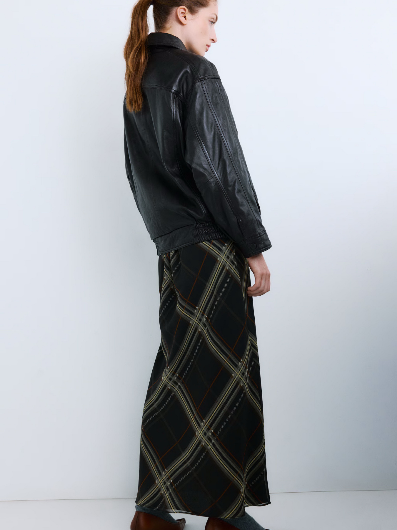 Куртка кожаная MANGO модель 27071285_30 Фото