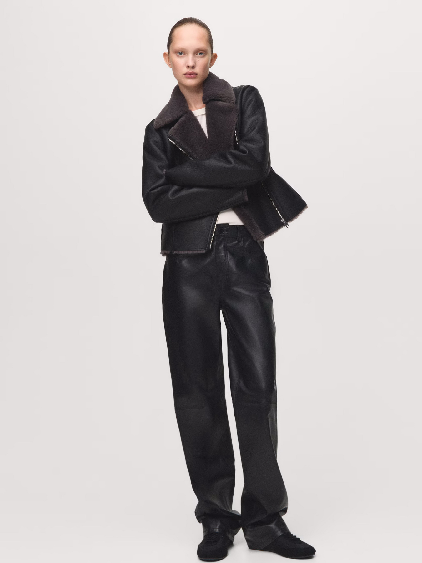 Дубленка MANGO модель 27091187_99 Фото